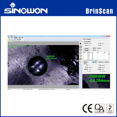 휴대용 디지털 광학 브리넬 경화 검사 측정 시스템 BrinScan