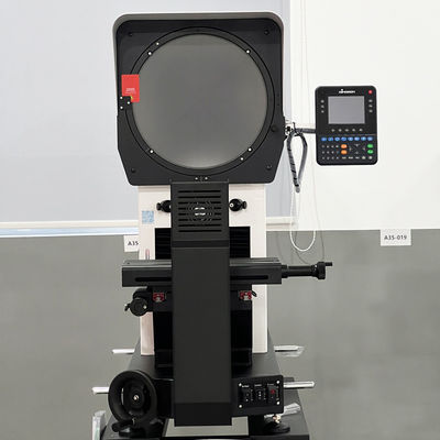 수평 측정 디지털 프로파일 프로젝터 Ø400mm 미니 프린터 내장